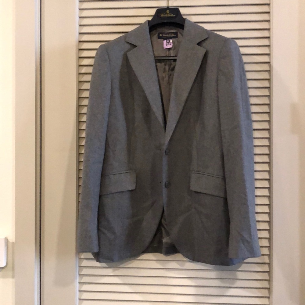 Brooks Brothers Suit Jacket Gray Size 6